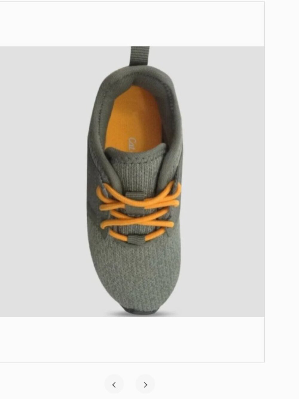 NWT Toddler Boys’ Sebastian Cage Sneakers –Cat & Jack Olive 7